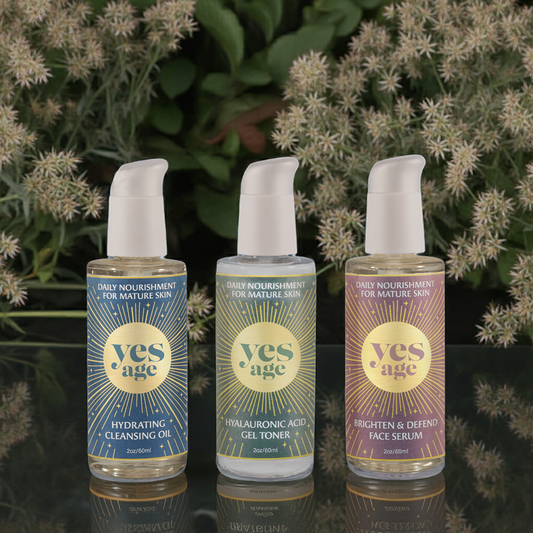 YesAge All Natural Skincare Bundle for Mature Skin